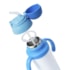 Kit 2 Garrafa Térmica Inox Para Sublimação Com Pegador Azul de 330ml