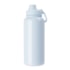 Kit 2 Garrafas Squeezes Para Sublimação Térmica Com Tampa Emborrachada Azul de 900ml