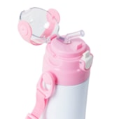 Kit 2 Garrafas Térmica de Inox Para Sublimação Com Alça E Tampa Astronauta 350ml