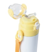 Kit 2 Garrafas Térmica de Inox Para Sublimação Com Alça E Tampa Astronauta 350ml	