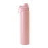 Kit 2 Garrafas Térmica Inox Emborrachada Fresh Para Sublimação Rosa Fosca 750ml