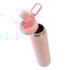 Kit 2 Garrafas Térmica Inox Emborrachada Fresh Para Sublimação Rosa Fosca 750ml