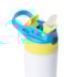 Kit 2 Squeeze Garrafa Kids de Inox Térmica Para Sublimação de 300ml Amarelo