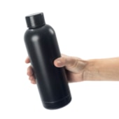 Kit 2 Squeeze Garrafa Térmica Classic Com Tampa Plana de 500ml - Sem Resina