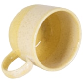 Kit 4 Caneca de Cerâmica Bold Amarelo Verão 480ml - Sem Resina