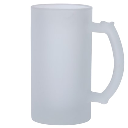 Kit 4 Canecas de Chopp Para Sublimação Com Vidro Jateado 475ml