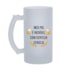 Kit 4 Canecas de Chopp Para Sublimação Com Vidro Jateado 475ml