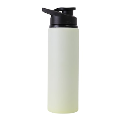 Kit 4 Garrafa de Alumínio Magic Para Sublimação Verde Limão Fosca de 750ml