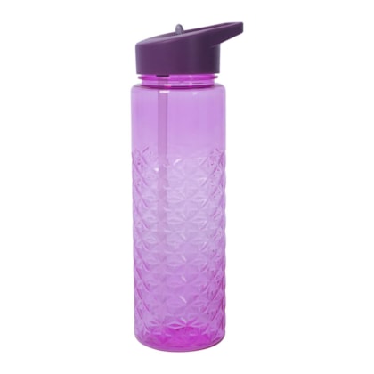 Kit 4 Garrafa Squeeze decorada Rosa de 650ml