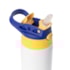 Kit 4 Garrafas Squeezes Para Sublimação de Aluminio Kids Amarela de 500ml