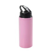 Kit 4 Squeeze Garrafa Para Sublimação Com Bico Retrátil Rosa dolce de 600ml