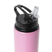 Kit 4 Squeeze Garrafa Para Sublimação Com Bico Retrátil Rosa dolce de 600ml