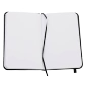 Kit 5 Caderno Moleskine Capa Preta Papel Branco - Não Resinado Kit 5 Caderno Moleskine Capa Preta Papel Branco - Não Resinado