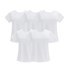 Kit 5 Camiseta Baby Look Confort Para Sublimação de Poliéster