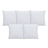 Kit 5 Capa de Almofada Para Sublimação de Poliéster Com Zíper 40x40cm Kit 5 Capa de Almofada Para Sublimação de Poliéster Com Zíper 40x40cm