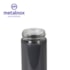 Kit 5 Squeeze Vidro Ecoline Cinza Escuro 400ml