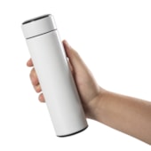 Kit 50 Garrafa Inox Termica Parede Dupla Branca 400ml