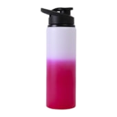 Kit 6 Garrafa de Alumínio Magic Para Sublimação Rosa Fosca de 750ml