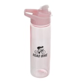 Kit 6 Garrafa Squeeze de Plástico Sport Rosa 700ml
