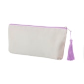 Kit 6 Necessarie Para Sublimação Com Zíper 15x24cm Lílas