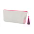 Kit 6 Necessarie Para Sublimação Com Zíper 15x24cm Rosa