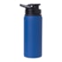 Kit 6 Squeeze Aluminio Azul Fosco 650ml Sem Resina