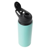 Kit 6 Squeeze Garrafa Com Tampa E Alça de 600ml Para Sublimação Verde