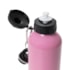 Kit 6 Squeeze Garrafa dolce Com dois Bicos Para Sublimação de 600ml Rosa