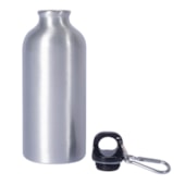 Kit 6 Squeeze Garrafa Mosquetão de Alumínio de 500ml Sem Resina