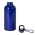Kit 6 Squeeze Garrafa Mosquetao de Aluminio Sem Resina Azul de 500ml