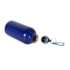 Kit 6 Squeeze Garrafa Mosquetao de Aluminio Sem Resina Azul de 500ml