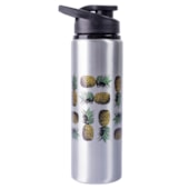 Kit 6 Squeeze Garrafa Para Sublimação de  Alumínio Prata 750ml