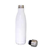 Kit 6 Squeeze Garrafa Para Sublimação Térmica Inox Branca 450ml