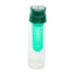 Kit 6 Squeeze Garrafa Plástico Com Infusor E Tampa Verde 690ml