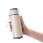 Kit 6 Squeeze Vidro C/ Alca Brisa Amarela 500ml