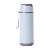 Kit 6 Squeeze Vidro C/ Alca Brisa Azul 500ml