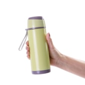 Kit 6 Squeeze Vidro Com Alça Brisa Verde 500ml