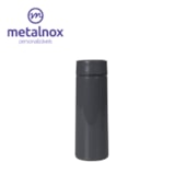 Kit 6 Squeeze Vidro Ecoline Cinza Escuro 400ml