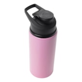 Kit 6 Squeezes Garrafas Com Tampa E Alça de 600ml Para Sublimação Rosa