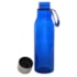 Kit 7 Garrafa Plástica Tritan Azul Com Tampa Inox 600ml