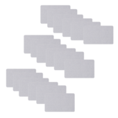 Kit Com 30 Unidades de Imã Quadrado Pet 50x50mm Para Sublimação