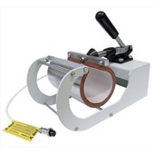 Kit Prensa Térmica para Sublimação Magic Machine A4 com Módulo Cilíndrico e Forma Plana