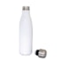 Kit 2 Squeeze Garrafa Térmica Inox Branca 450ml