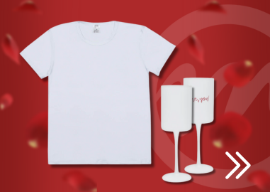 Crie kits para o dia dos namorados, venda emoções. Personalizase com datas, fotos, e estampas iguais no kit, veja aqui as sugestões